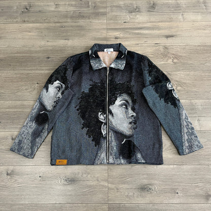 RDMCLOTHINGART tapestry hoodie LAURYN HILL TAPESTRY JACKET