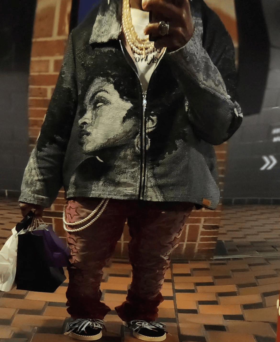 RDMCLOTHINGART tapestry hoodie LAURYN HILL TAPESTRY JACKET