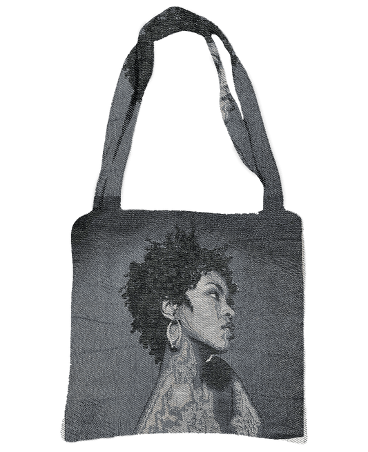 RDMCLOTHINGART tapestry hoodie LAURYN TAPESTRY BAG