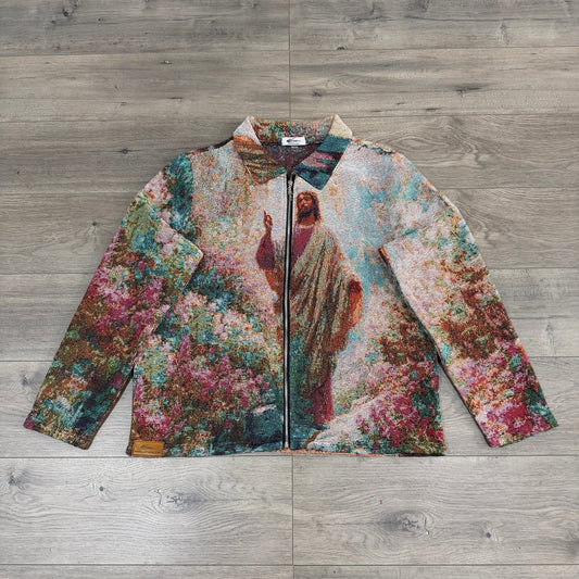 RDMCLOTHINGART tapestry hoodie LIGHT OF GARDEN TAPESTRY JACKET