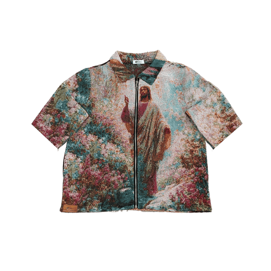 RDMCLOTHINGART tapestry hoodie LIGHT OF GARDEN TAPESTRY TEE