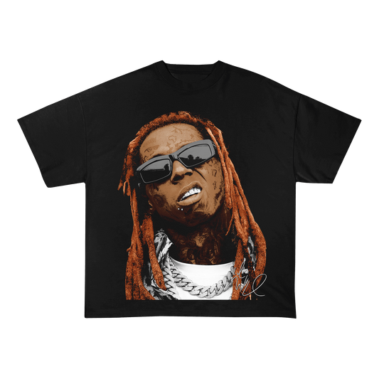LILWAYNE HEAVY WEIGHT COTTON TEE-8025 - RDMCLOTHINGART