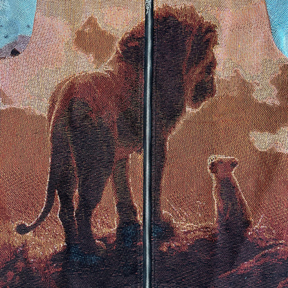 RDMCLOTHINGART tapestry hoodie LION KING TAPESTRY JACKET