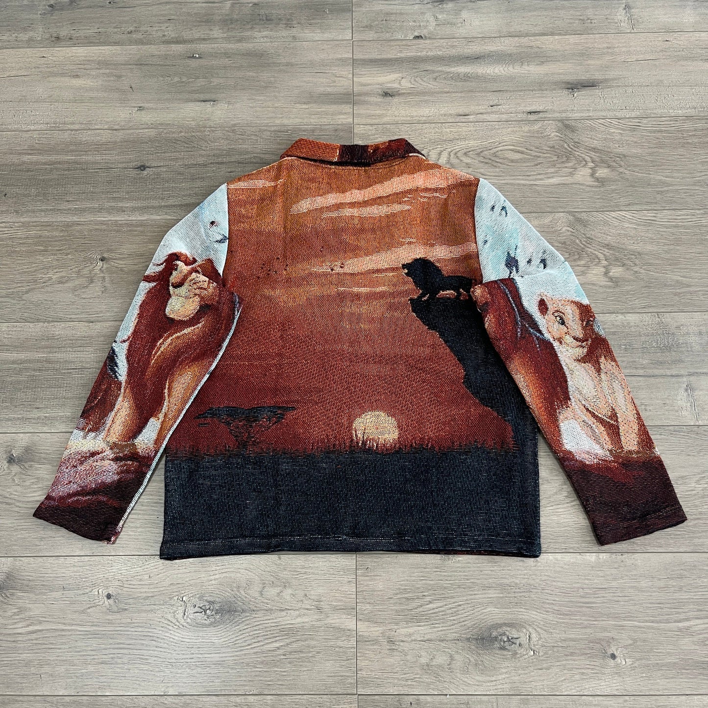 RDMCLOTHINGART tapestry hoodie LION KING TAPESTRY JACKET