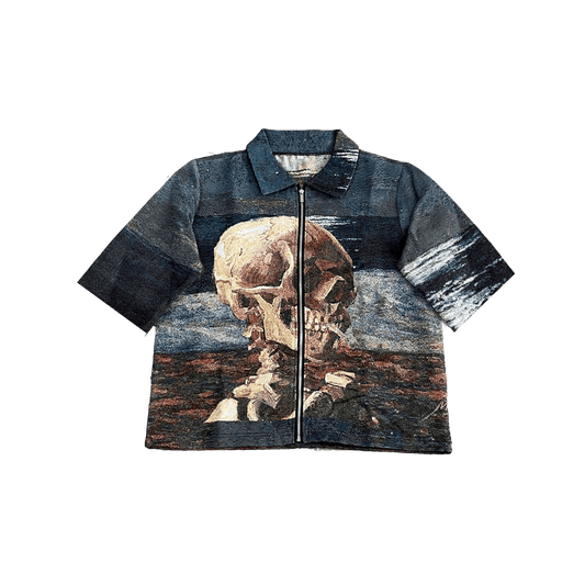 RDMCLOTHINGART tapestry hoodie LOVE&DEATH  TAPESTRY TEE