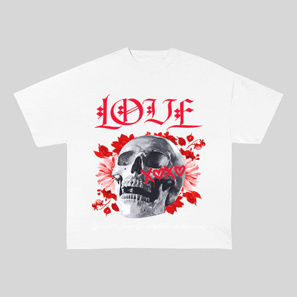 RDMCLOTHINGART tapestry hoodie LOVE HEAVY WEIGHT COTTON TEE-9044