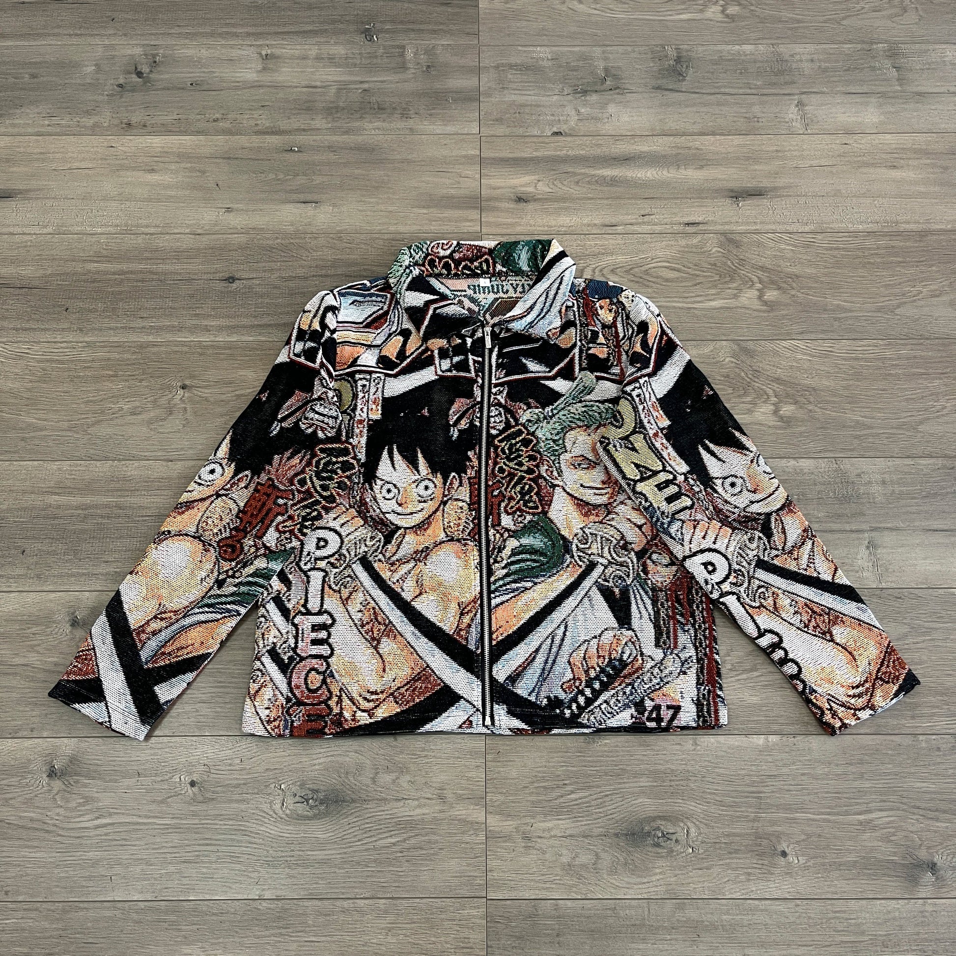 LUFFY&ZORO TAPESTRY JACKET - RDMCLOTHINGART