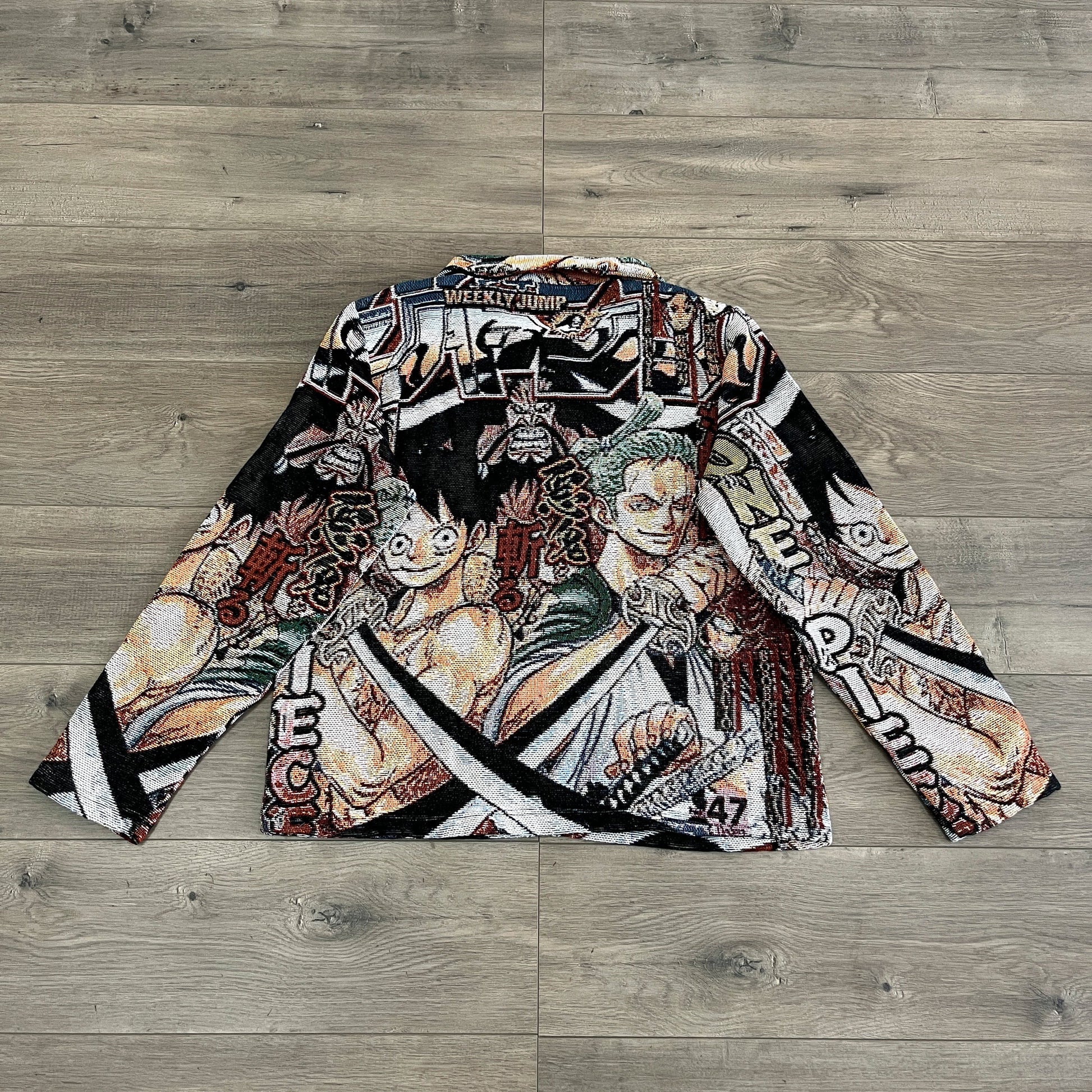 LUFFY&ZORO TAPESTRY JACKET - RDMCLOTHINGART