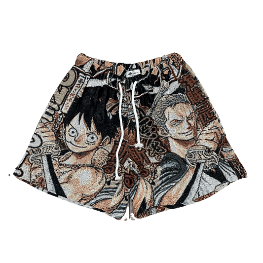 L&Z TAPESTRY SHORTS - RDMCLOTHINGART