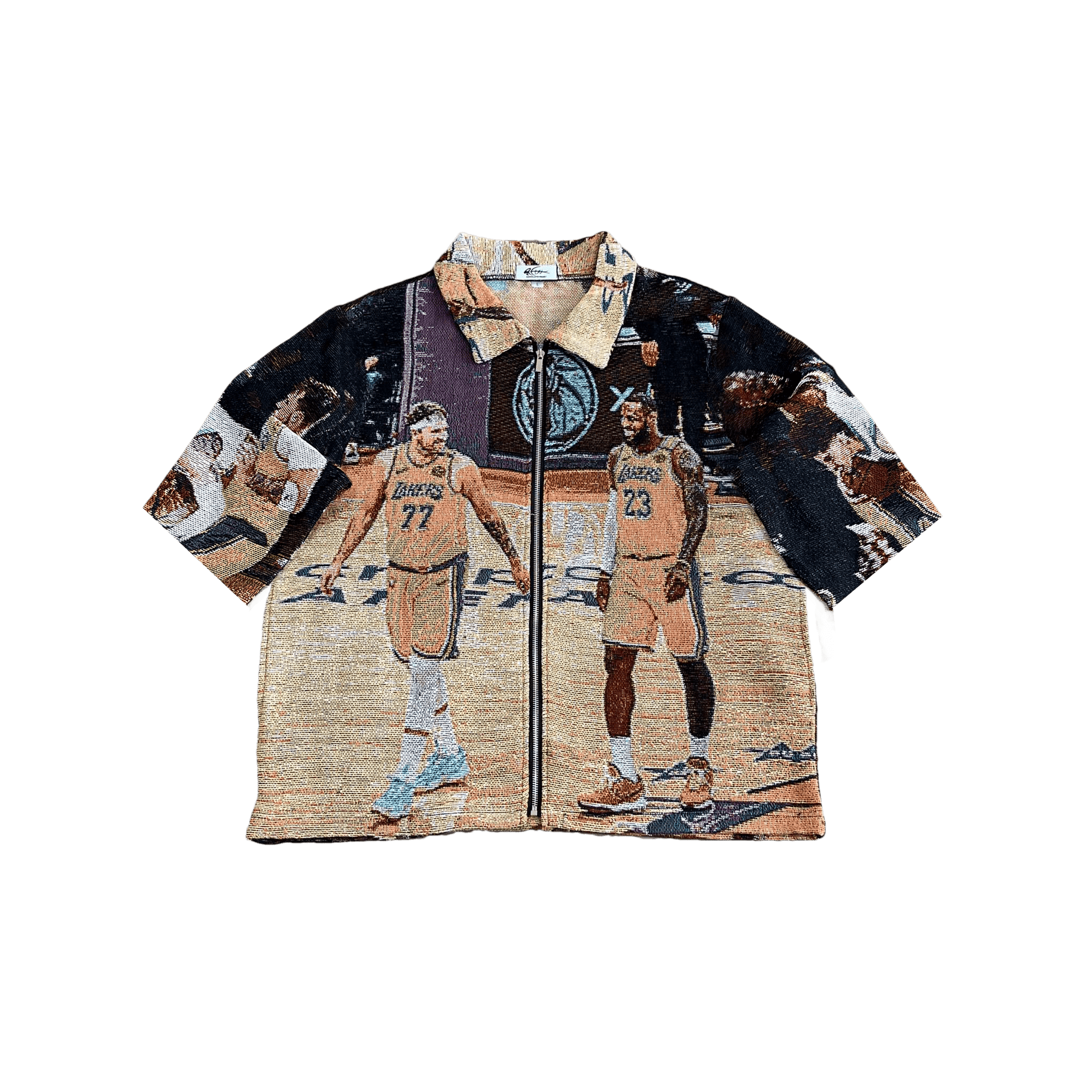 RDMCLOTHINGART tapestry hoodie LUKA&JAMES TAPESTRY TEE