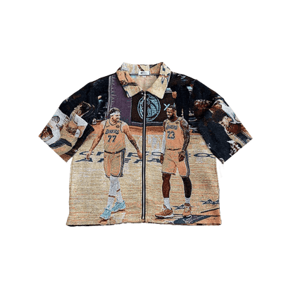 RDMCLOTHINGART tapestry hoodie LUKA&JAMES TAPESTRY TEE