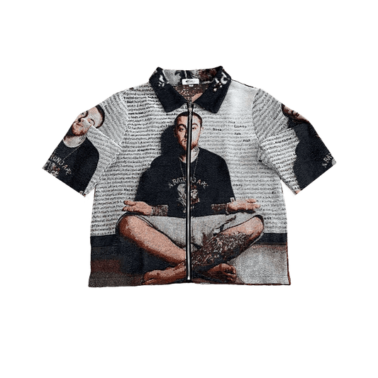 RDMCLOTHINGART tapestry hoodie MAC MILLER TAPESTRY TEE