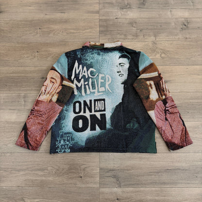RDMCLOTHINGART tapestry hoodie MAC MILLER V2 TAPESTRY JACKET-98393