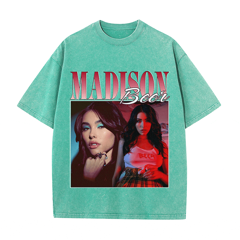 RDMCLOTHINGART tapestry hoodie MADISON BEER HEAVY WEIGHT COTTON TEE-8848