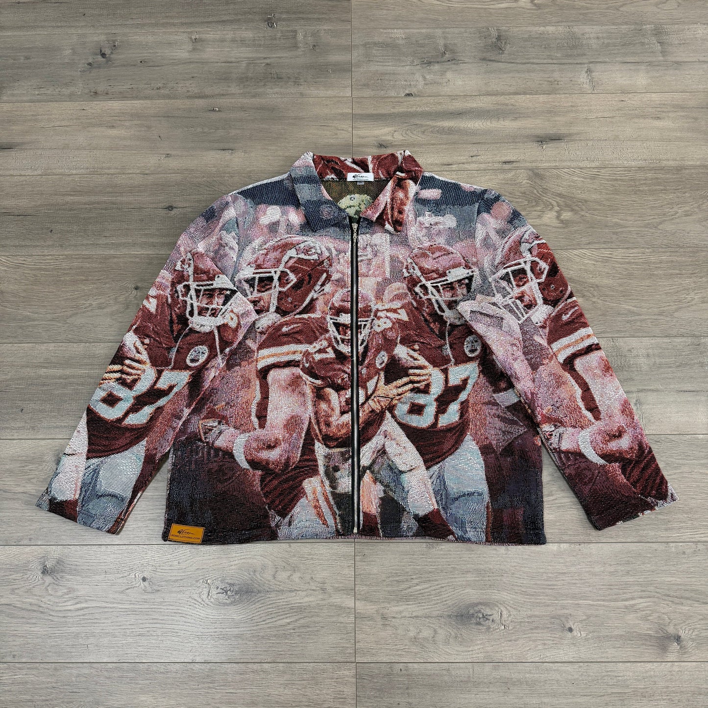 RDMCLOTHINGART tapestry hoodie MAHOMES TAPESTRY JACKET