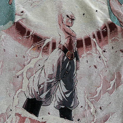 MAJIN BUU TAPESTRY HOODIE - RDMCLOTHINGART