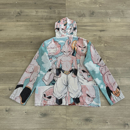 MAJIN BUU TAPESTRY HOODIE - RDMCLOTHINGART
