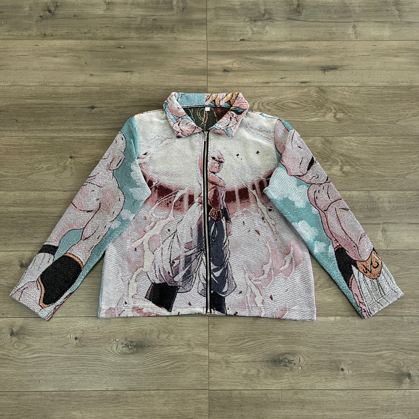 MAJIN BUU TAPESTRY JACKET - RDMCLOTHINGART