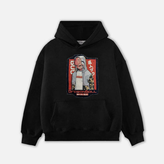 MAJIN BUU TAPESTRY PATCH HOODIE-9072 - RDMCLOTHINGART