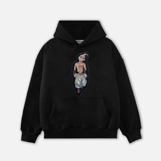 MAJIN BUU TAPESTRY PATCH HOODIE-9079 - RDMCLOTHINGART