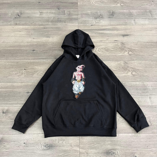 MAJIN BUU TAPESTRY PATCH HOODIE-9079 - RDMCLOTHINGART