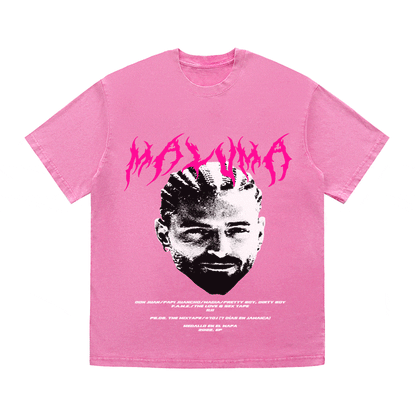 RDMCLOTHINGART tapestry hoodie MALUMA HEAVY WEIGHT COTTON TEE-8939