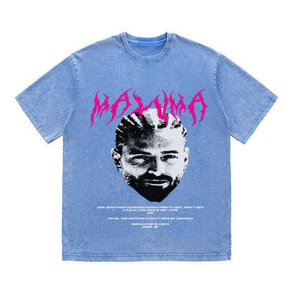 RDMCLOTHINGART tapestry hoodie MALUMA HEAVY WEIGHT COTTON TEE-8939