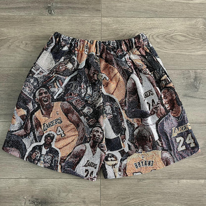 MAMBA CHAMPION TAPESTRY SHORTS - RDMCLOTHINGART