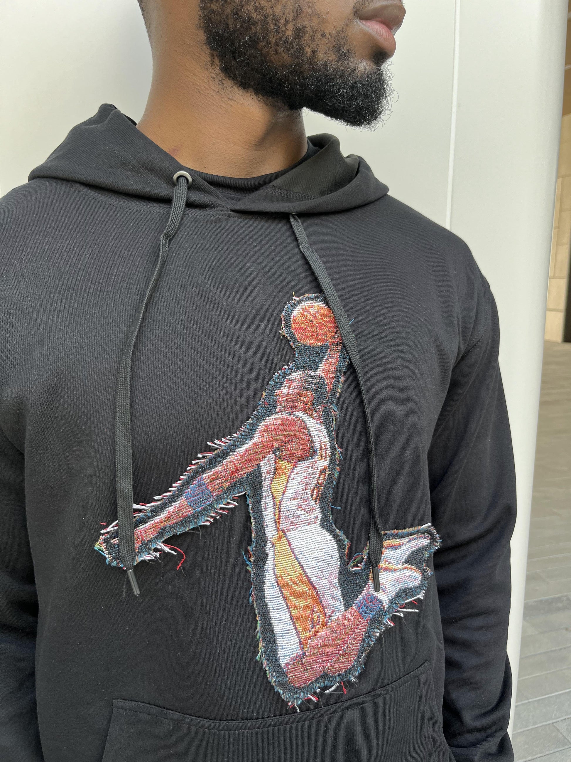MAMBA FLY TAPESTRY PATCH HOODIE-9032 - RDMCLOTHINGART