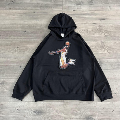 MAMBA FLY TAPESTRY PATCH HOODIE-9032 - RDMCLOTHINGART