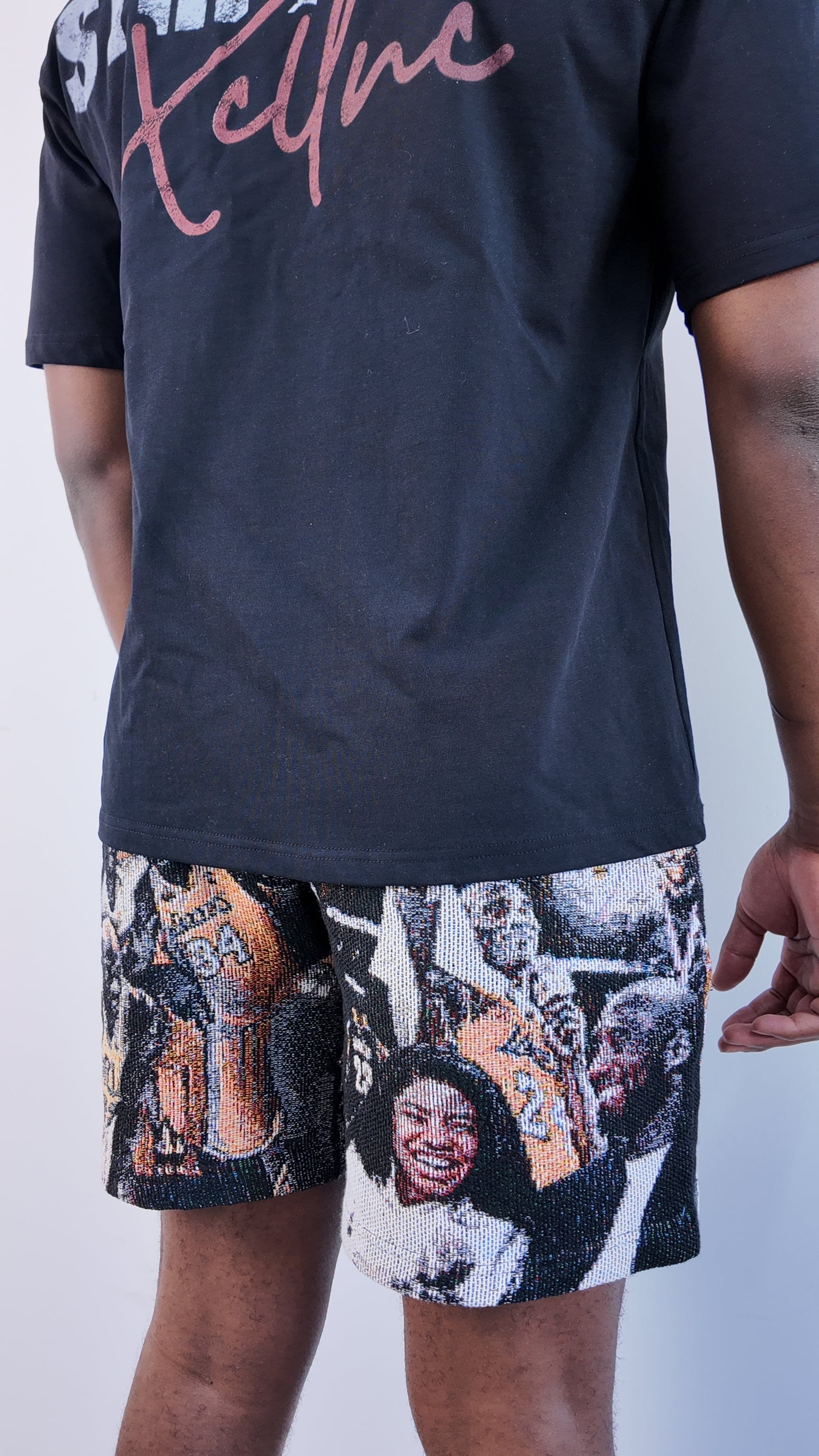MAMBA FOREVER TAPESTRY SHORTS - RDMCLOTHINGART