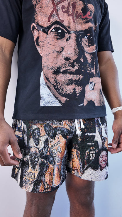 MAMBA FOREVER TAPESTRY SHORTS - RDMCLOTHINGART
