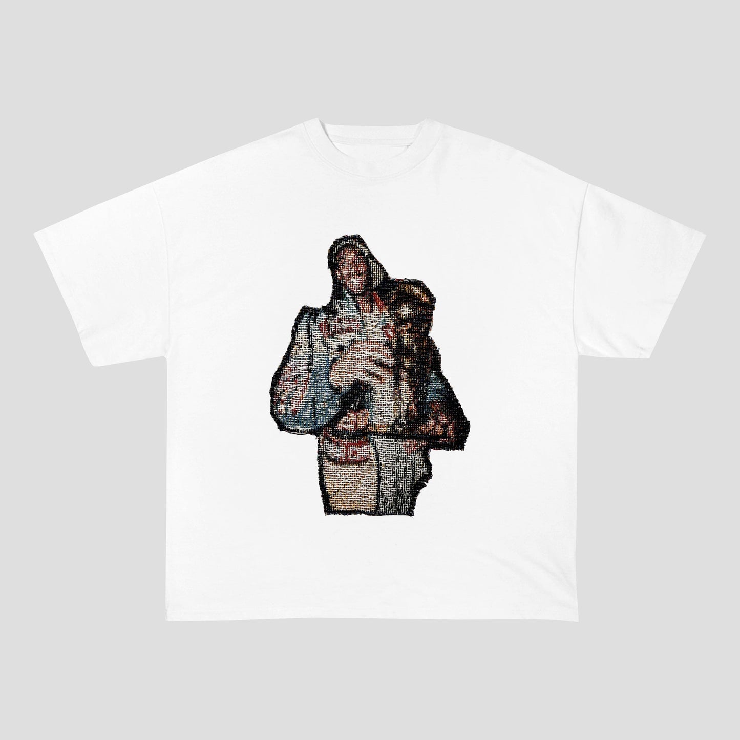 MAMBA HEAVY WEIGHT PATCH TEE-8298 - RDMCLOTHINGART