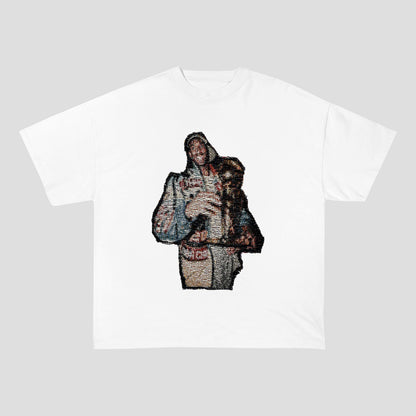 MAMBA HEAVY WEIGHT PATCH TEE-8298 - RDMCLOTHINGART