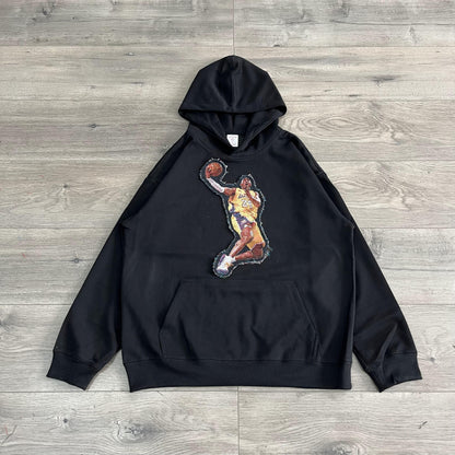 MAMBA TAPESTRY PATCH HOODIE-9035 - RDMCLOTHINGART
