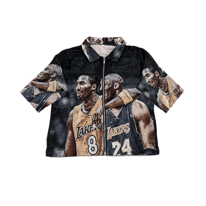 RDMCLOTHINGART tapestry hoodie MANBA&24 TAPESTRY TEE