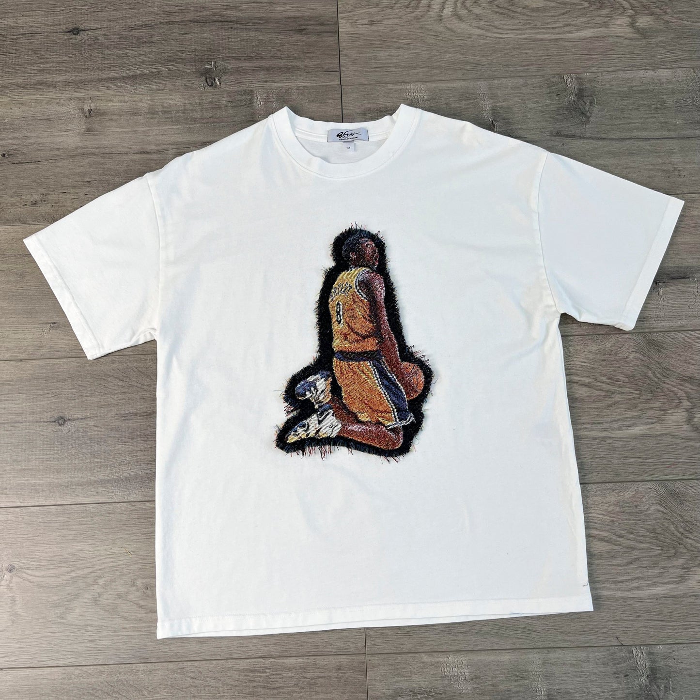 MANBA 8 SLAM HEAVY WEIGTH PATCH TEE-8104 - RDMCLOTHINGART