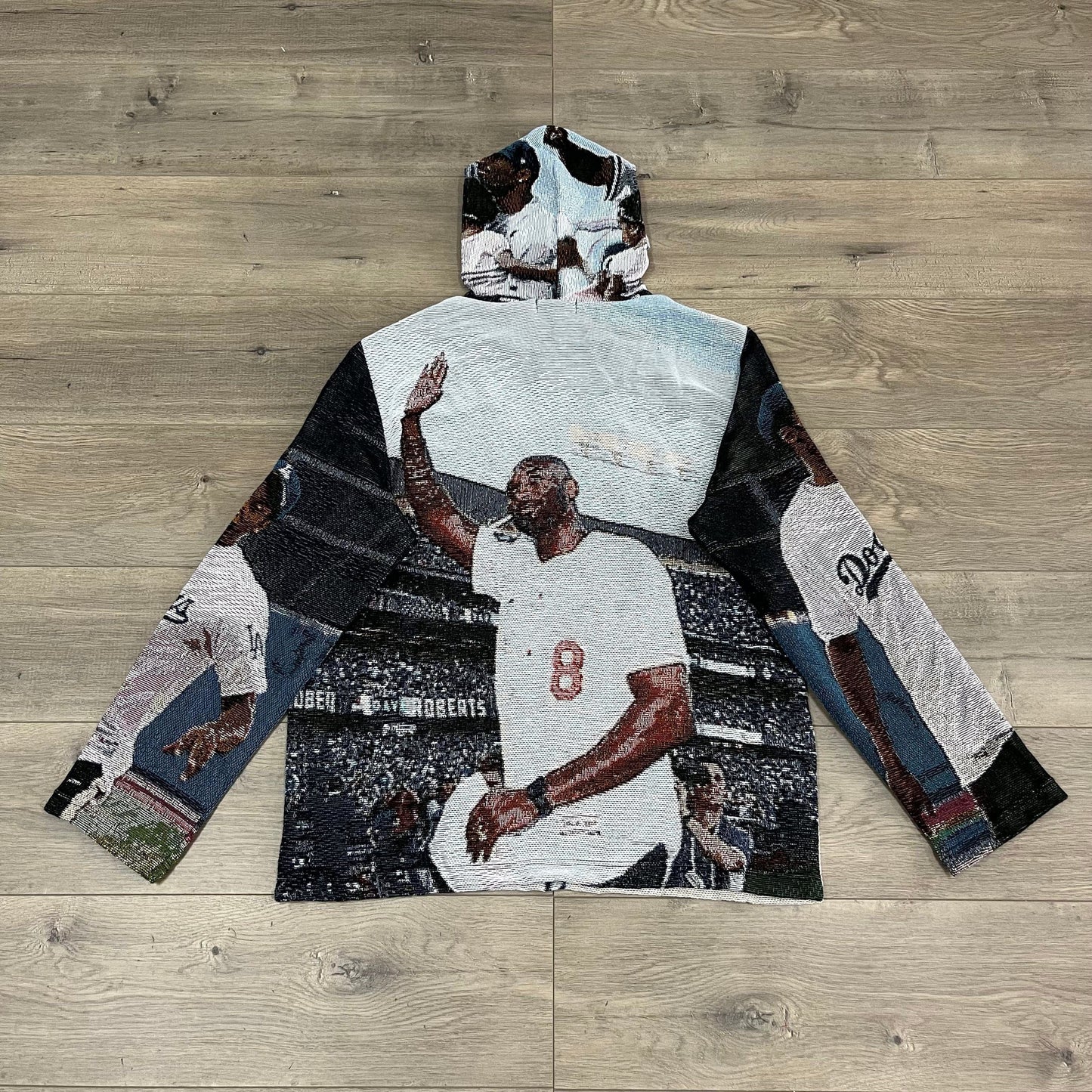 MANBA D TAPESTRY HOODIE - RDMCLOTHINGART