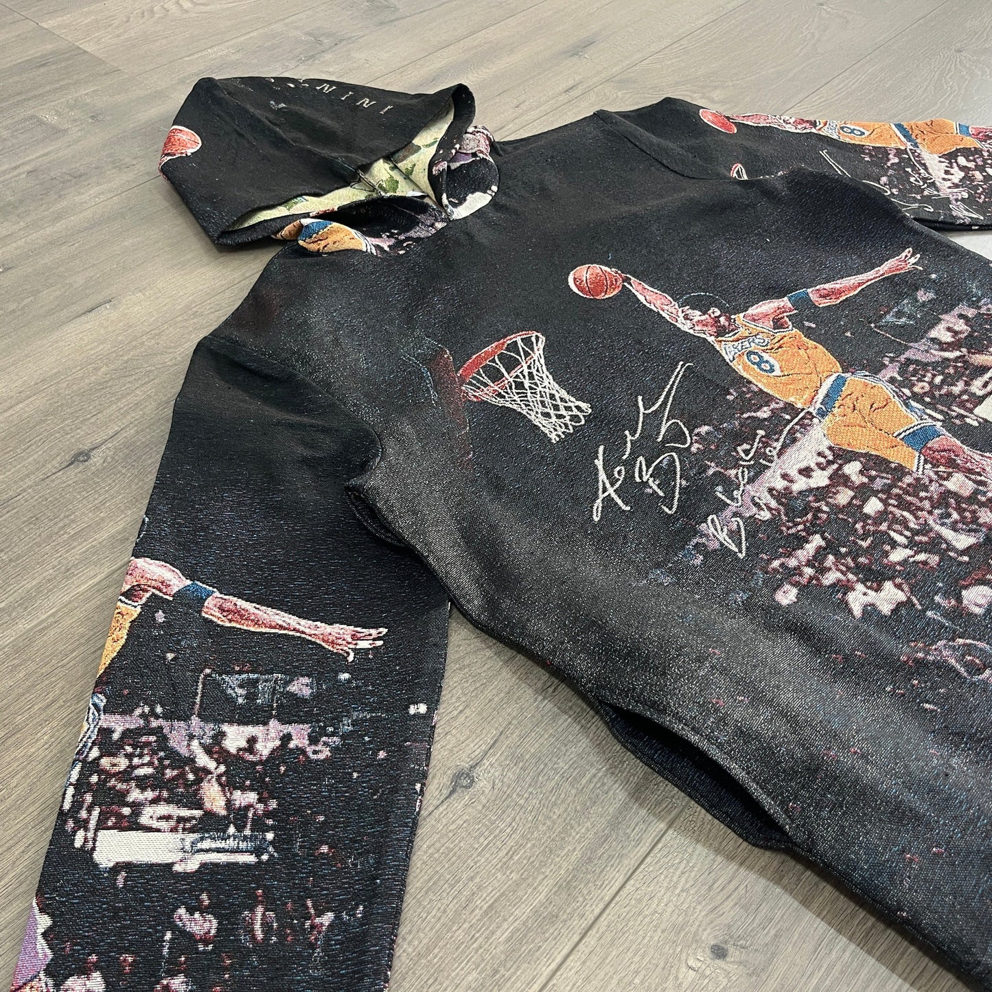 MANBA DUNK TAPESTRY HOODIE - RDMCLOTHINGART