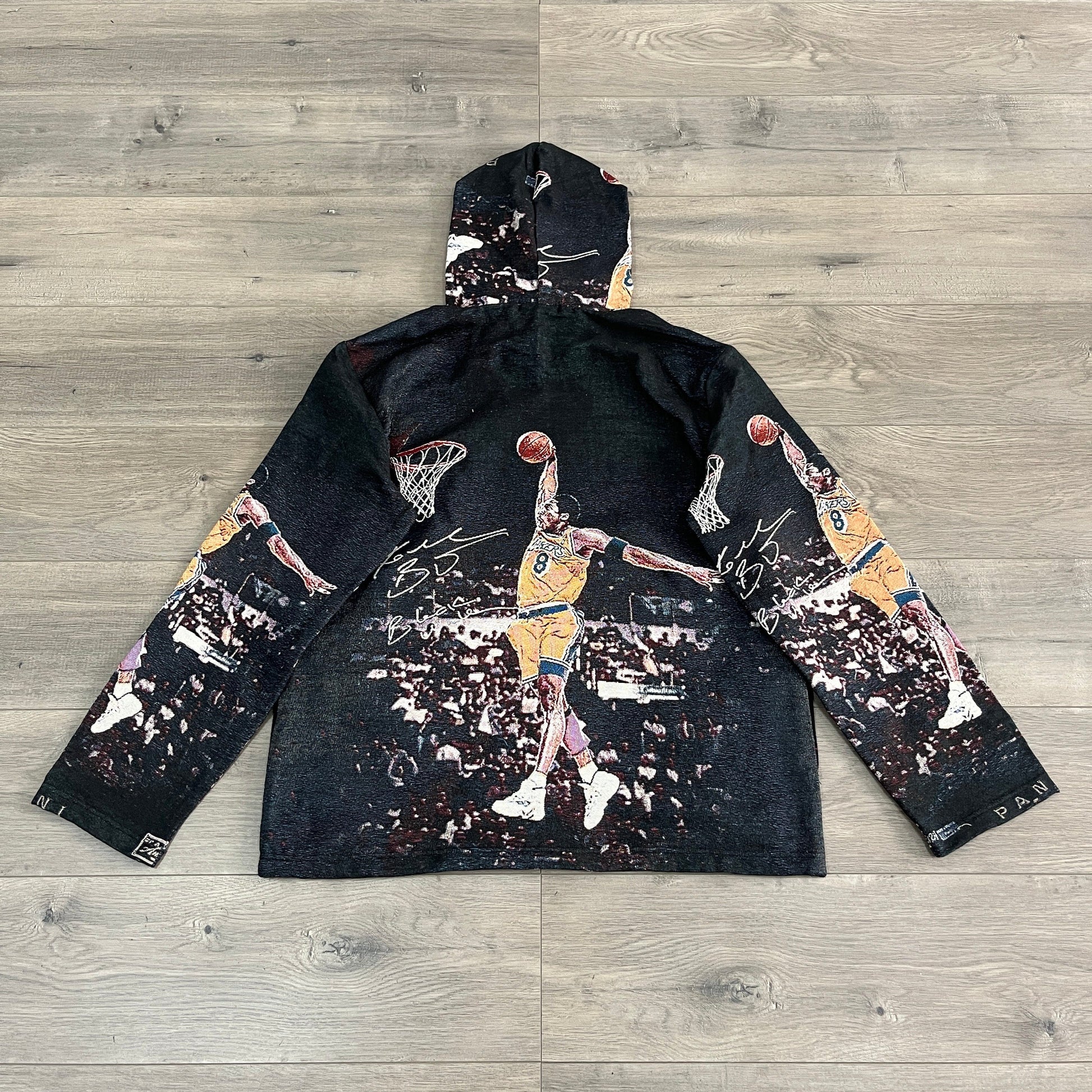 MANBA DUNK TAPESTRY HOODIE - RDMCLOTHINGART