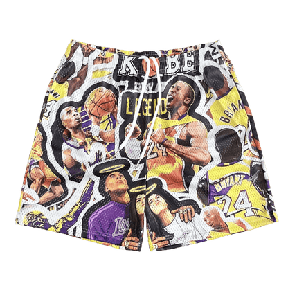 MANBA LEGENDARY MESH SHORTS-8612 - RDMCLOTHINGART