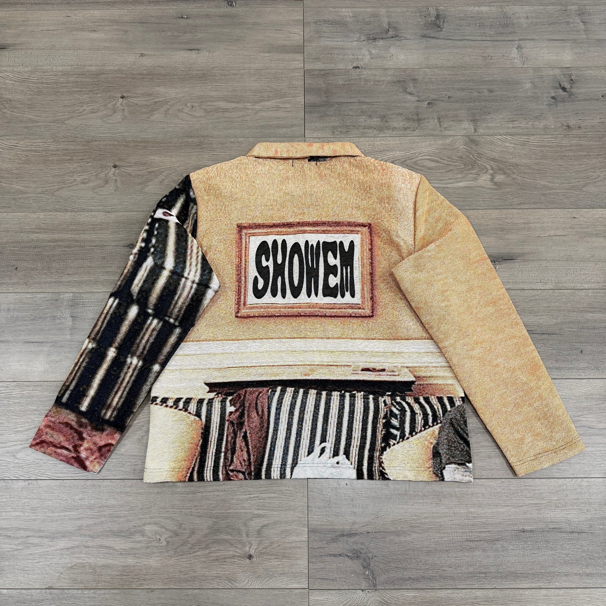 RDMCLOTHINGART tapestry hoodie MANBA SOFA TAPESTRY JACKET