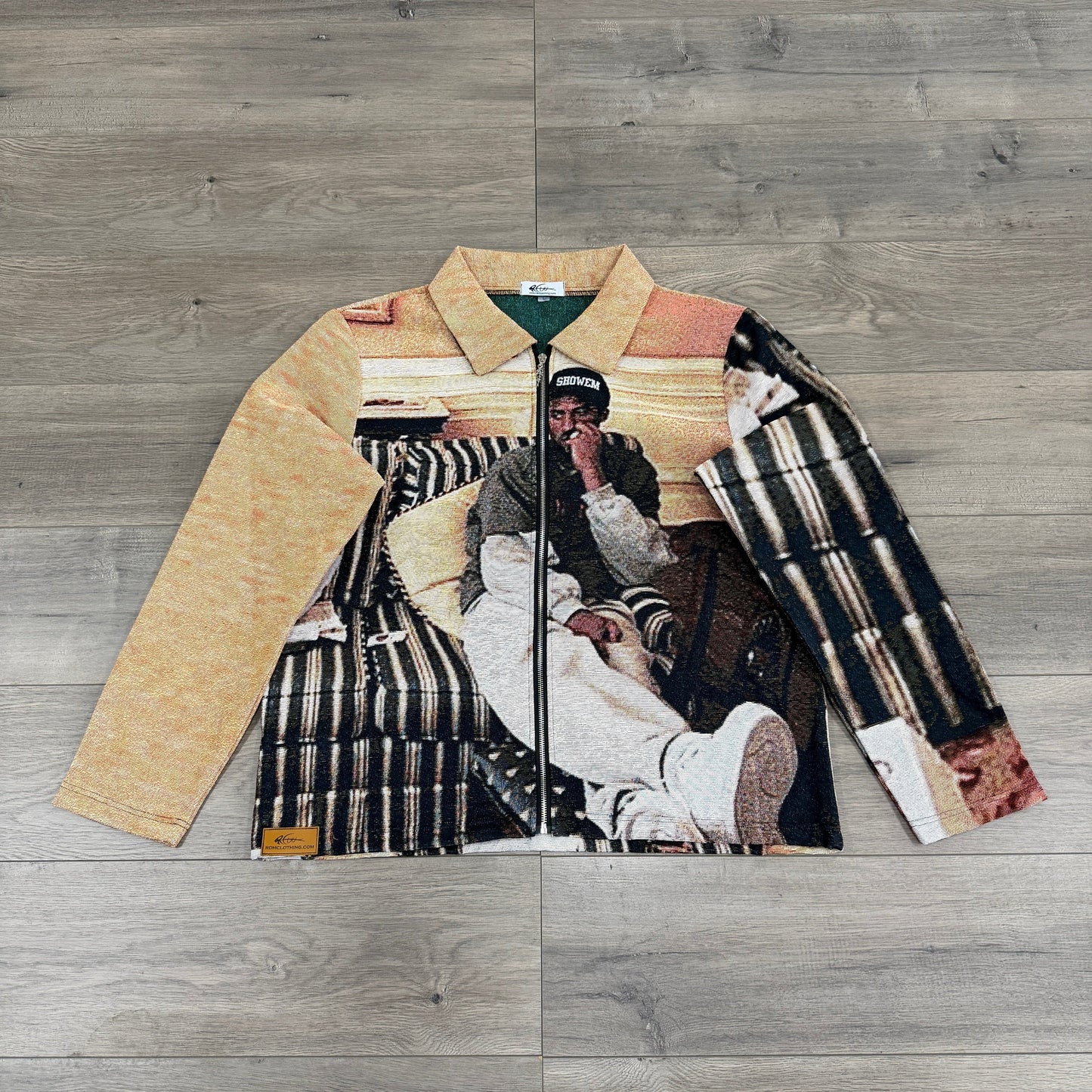 RDMCLOTHINGART tapestry hoodie MANBA SOFA TAPESTRY JACKET