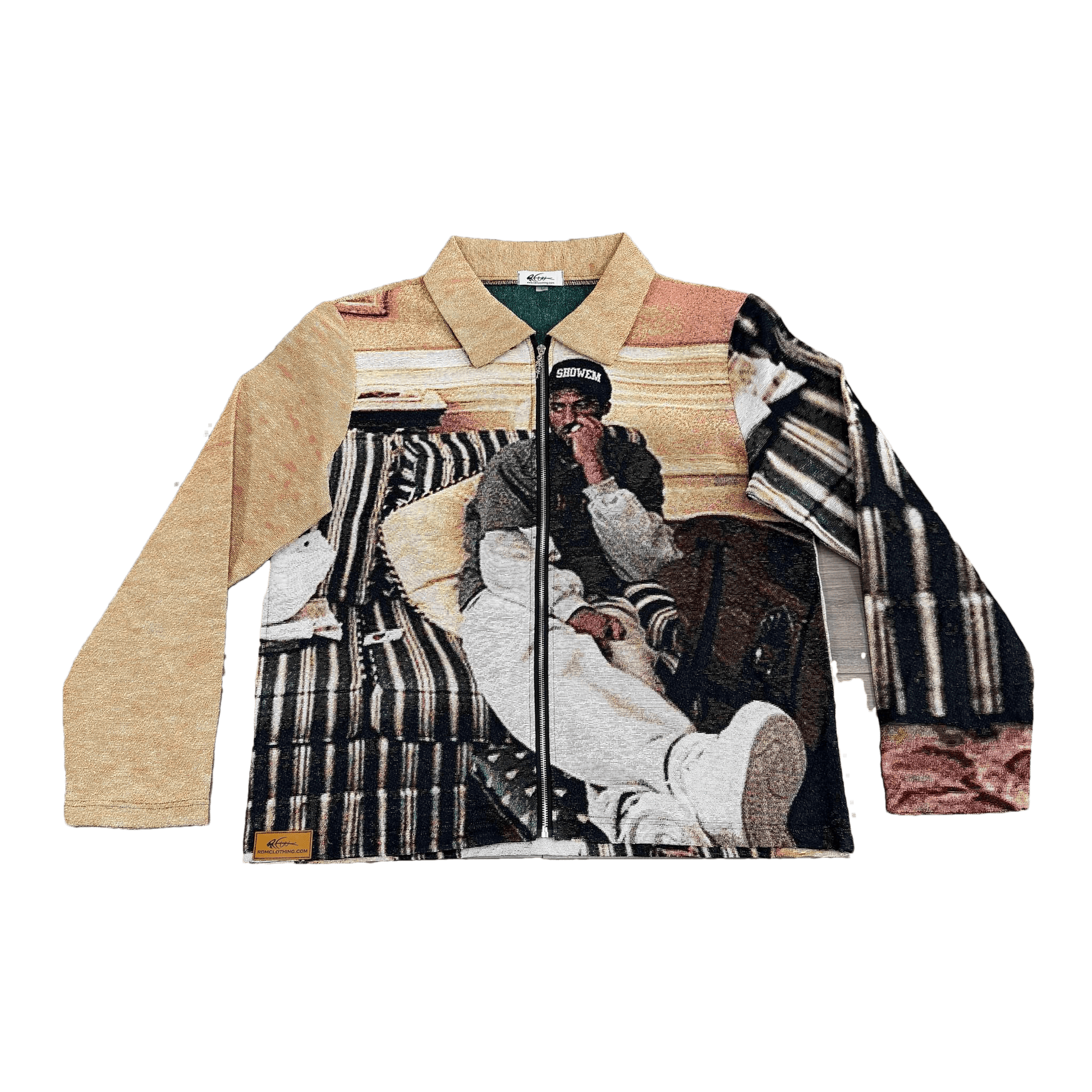 RDMCLOTHINGART tapestry hoodie MANBA SOFA TAPESTRY JACKET