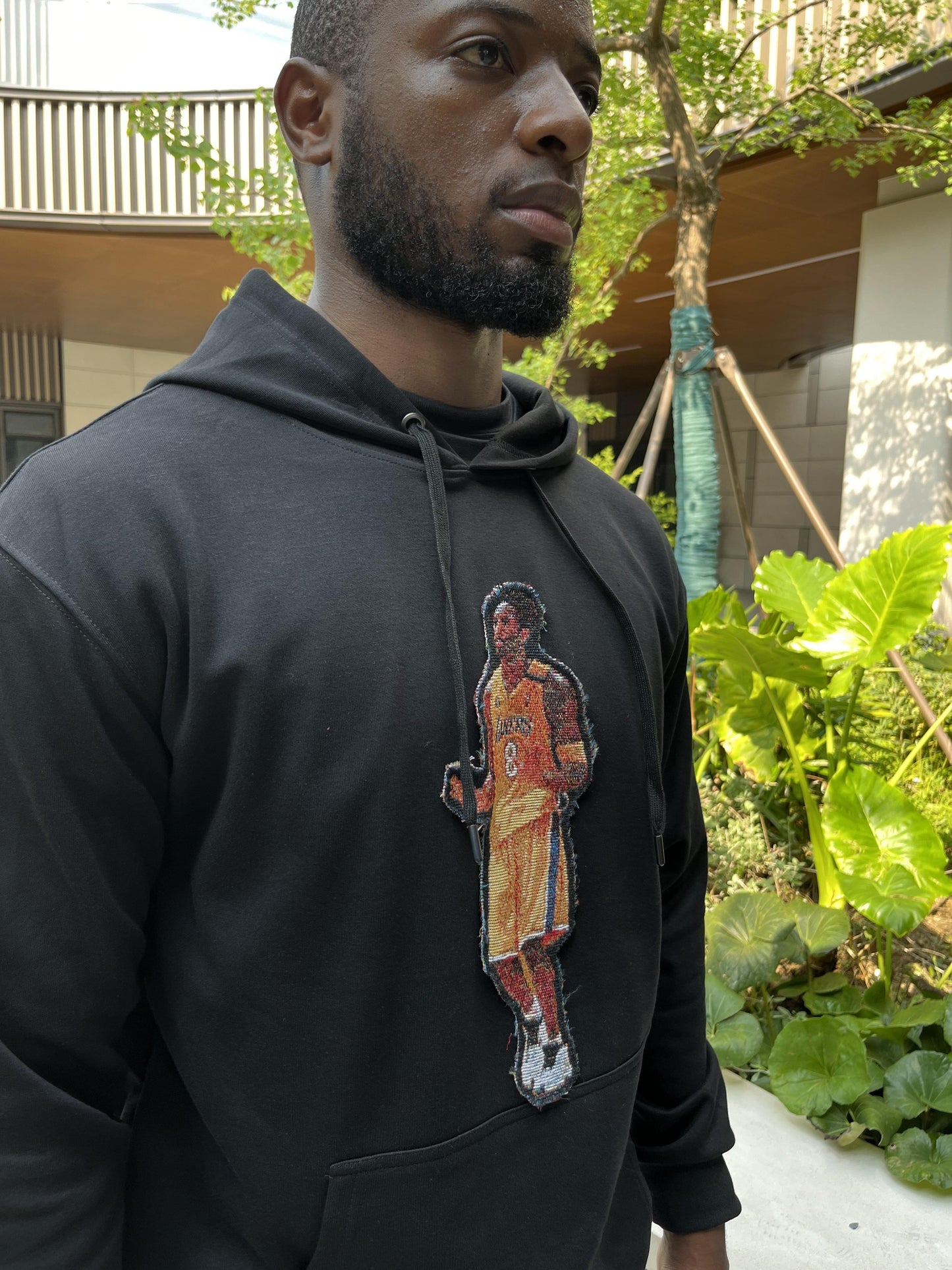 MANBA TAPESTRY PATCH HOODIE-9002 - RDMCLOTHINGART