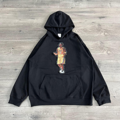 MANBA TAPESTRY PATCH HOODIE-9002 - RDMCLOTHINGART