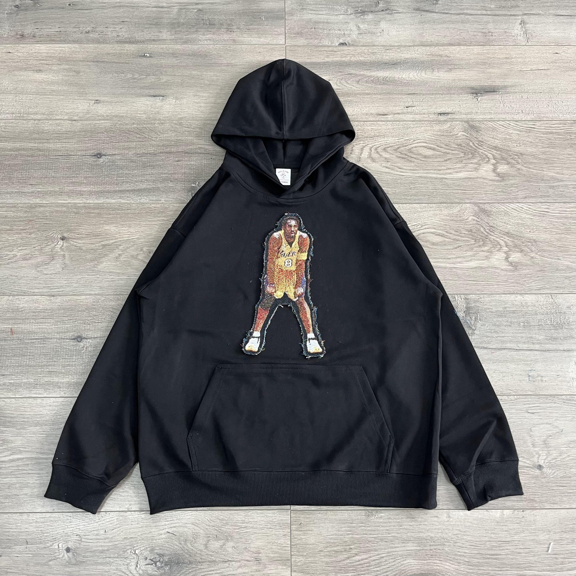 MANBA TAPESTRY PATCH HOODIE-9024 - RDMCLOTHINGART