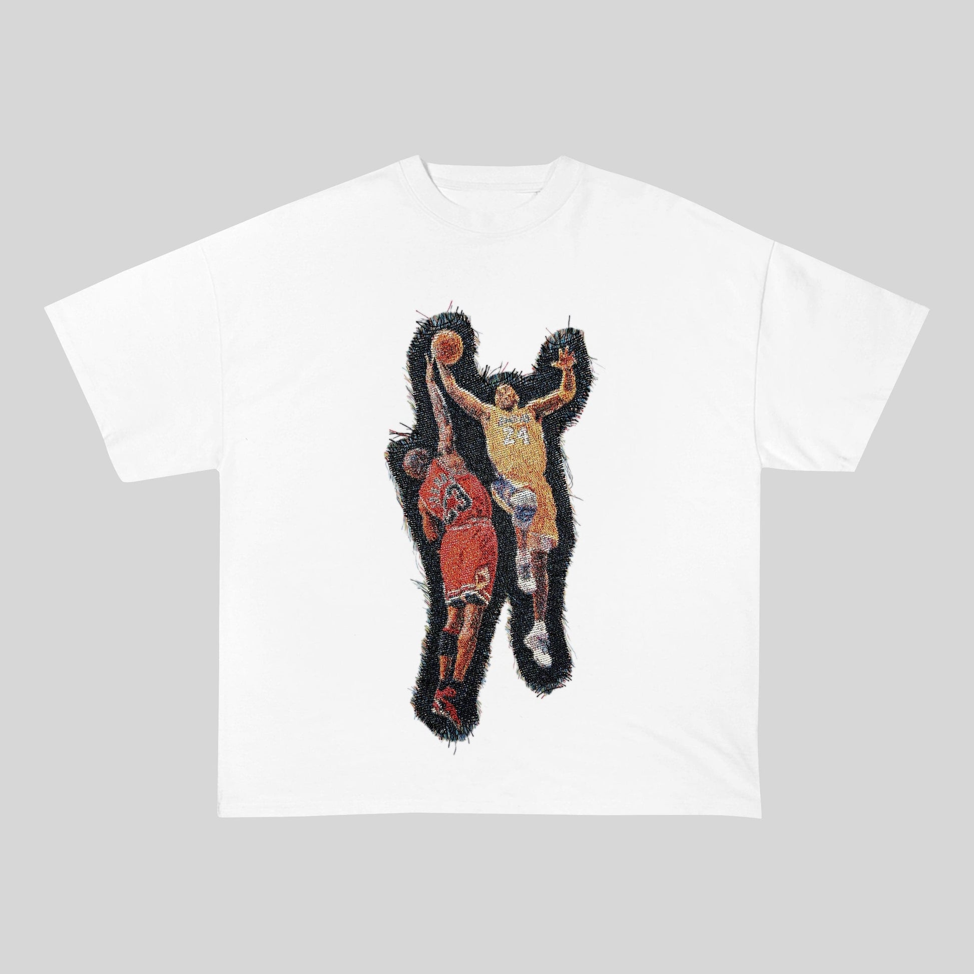 MANBA VS MJ HEAVY WEIGHT PATCH TEE-8103 - RDMCLOTHINGART