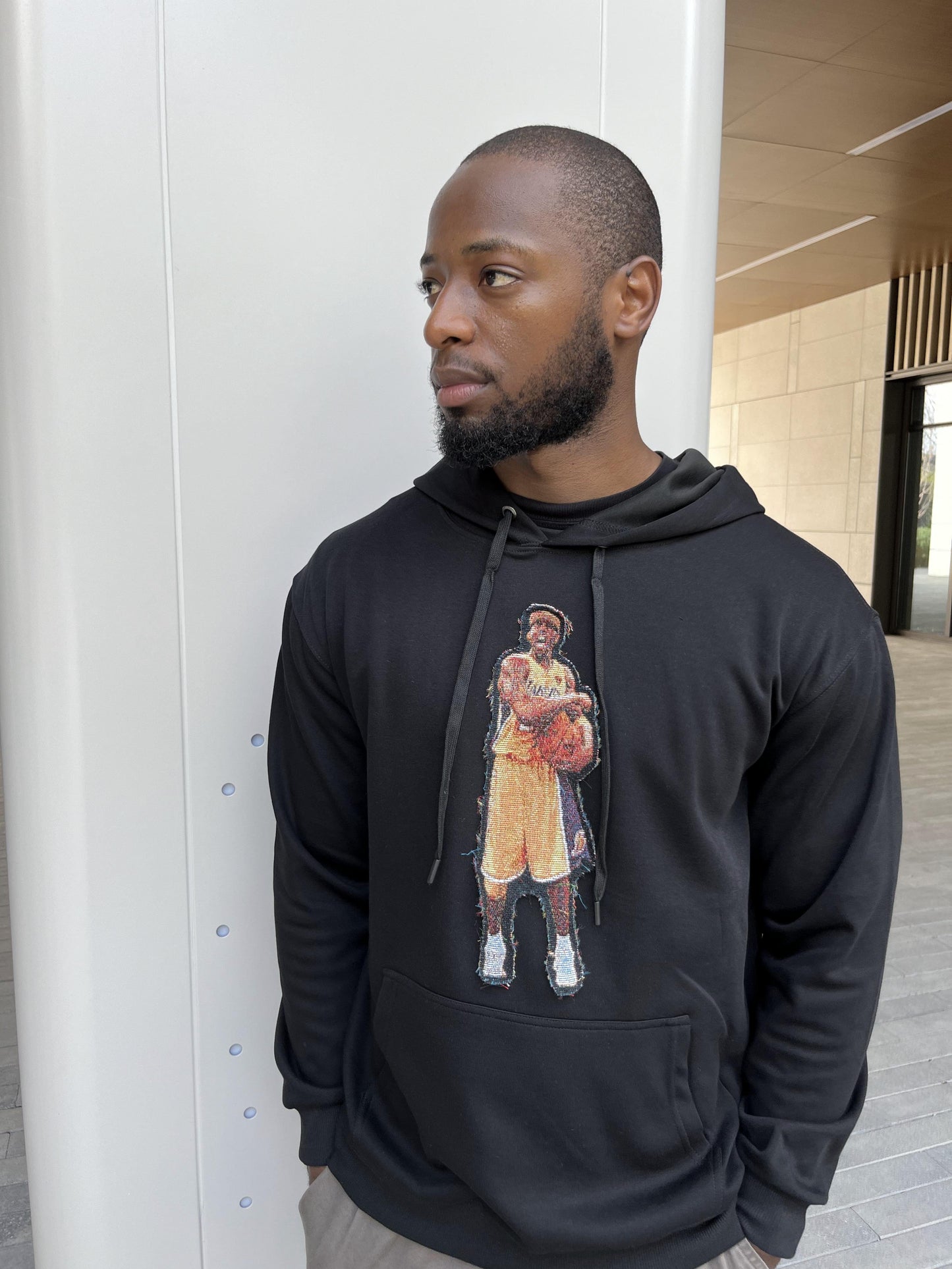 MANBA WINNER TAPESTRY PATCH HOODIE-9004 - RDMCLOTHINGART