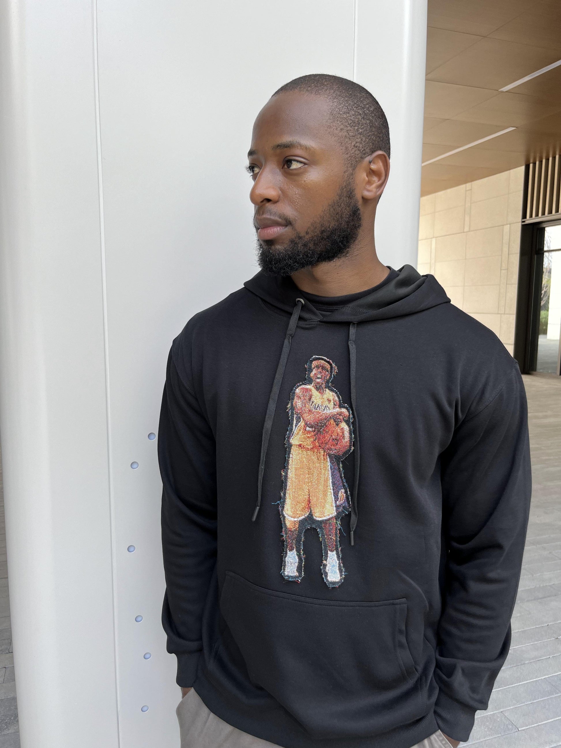 MANBA WINNER TAPESTRY PATCH HOODIE-9004 - RDMCLOTHINGART